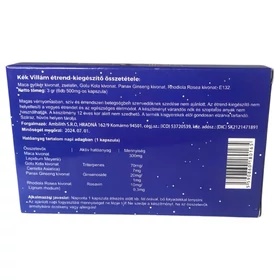 Kék Villám - étrend kiegészítő kapszula férfiaknak (6db)