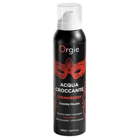 Orgie Acqua Croccante - masszázs hab - eper (150 ml)