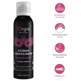 Orgie Acqua Croccante - masszázs hab - passion fruit (150 ml)