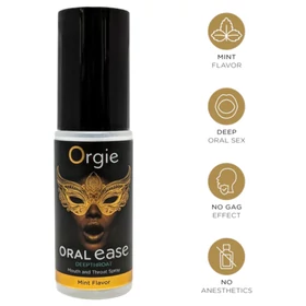 Orgie Oral Ease - orális érzéstelenítő spray - mentol (15 ml)