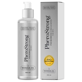 PheroStrong Exclusive - masszázsolaj férfiaknak (100 ml)