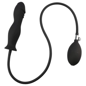 Wild Play - pumpálható anál plug (fekete)