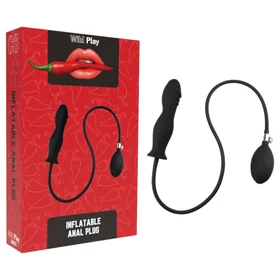 Wild Play - pumpálható anál plug (fekete)