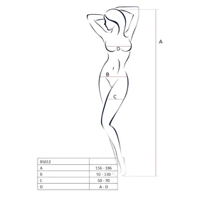 Passion BS012 - ujjatlan necc szett (fehér) - S-L