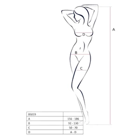 Passion BS019 - necc szett (fekete) - S-L