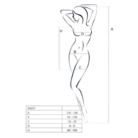 Passion BS027 - necc miniruha (fehér) - S-L
