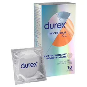 Durex Invisible XL - extra nagy óvszer (10 db)