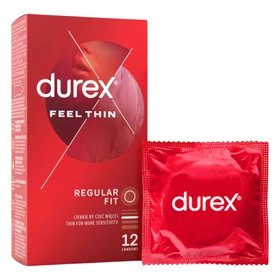 Durex Feel Thin - élethű érzés óvszer csomag (2x12 db)
