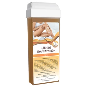 Görgős gyanta patron - széles görgőfejjel (100ml) - sárga