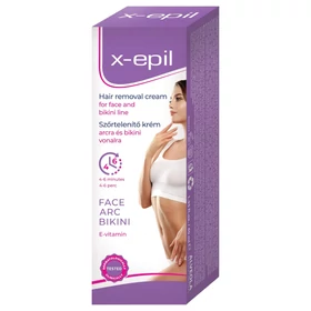 X-Epil - szőrtelenítő krém arcra/bikini vonalra (40 ml)