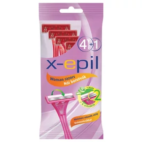 X-Epil - eldobható női borotva 2 pengés (5 db)