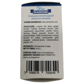 Blue Diamond - természetes étrend kiegészítő férfiaknak (8 db)