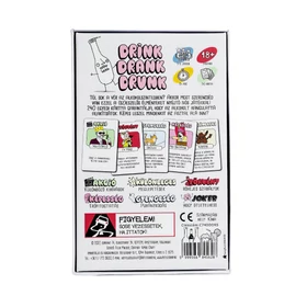 Drink Drank Drunk társasjáték - ivós party kellék (magyar)