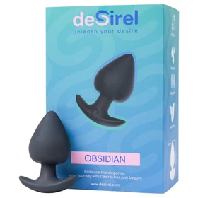 Desirel Obsidian – App-vezérelt análvibrátor (fekete)
