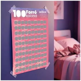 Desirel - 100 szexpóz kaparós poszter társasjáték (magyar)