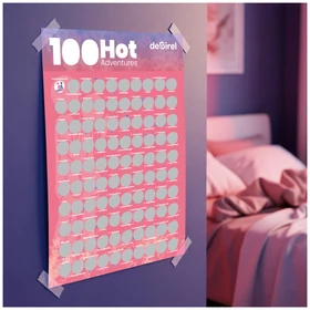 Desirel - 100 szexpóz kaparós poszter társasjáték