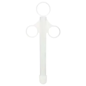 Síkosító adagoló fecskendő (fehér)