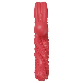 Monster Fuck - csiklókaros polipkar vibrátor (piros)