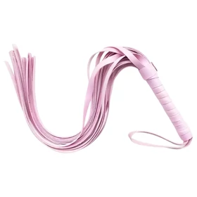 Sunfo - műbőr korbács (pink)