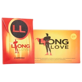 Long Love - magömlést késleltető étrend kiegészítő (4db)