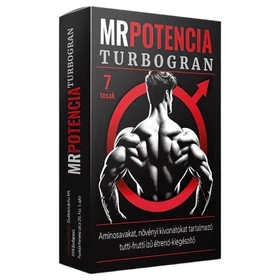 MrPotencia Turbogran - étrend-kiegészítő férfiaknak (7 db)