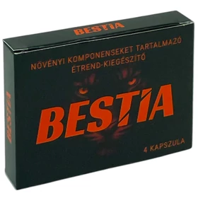 BESTIA - étrend-kiegészítő kapszula férfiaknak (4 db)