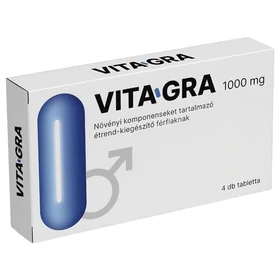 Vitagra - étrend-kiegészítő tabletta férfiaknak (4db)