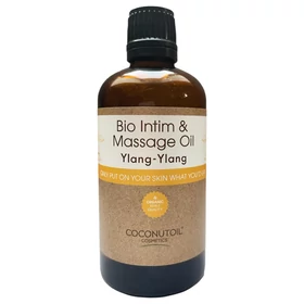 Coconutoil - bio Intim &amp; Masszázsolaj Ylang-Ylang (80 ml)