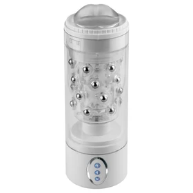 PDX Roto-Bator - vibrációs szájmaszturbátor (fehér)