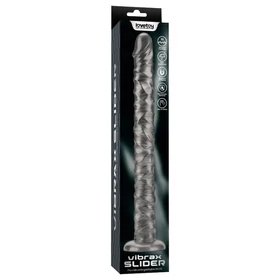 Lovetoy King Sized - extra nagy vibrátor - 40,5 cm (szürke)