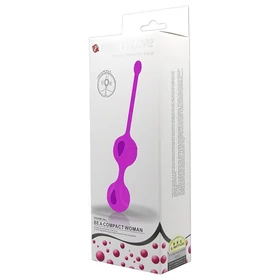 Pretty Love Kegel Up II - gésagolyó duó (lila)