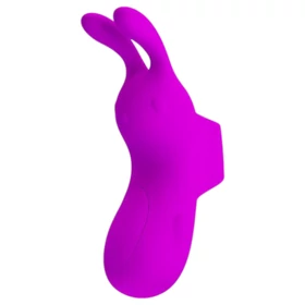 Pretty Love Bunny - nyuszis ujjvibrátor (lila)