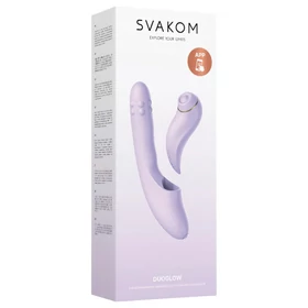 Svakom DuoGlow – App-vezérelt G-pont és csiklóizgató vibrátor (lila)