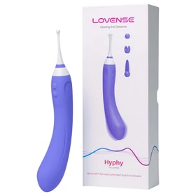 Lovense Hyphy - App-vezérelt 2in1 vibrátor (lila)