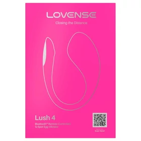 Lovense Lush 4 – App-vezérelt vibrációs tojás (pink)