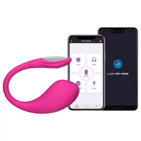 Lovense Lush 4 – App-vezérelt vibrációs tojás (pink)