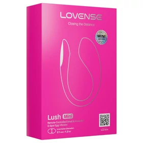 Lovense Lush Mini - hordható App-vezérelt vibrációs tojás (pink)