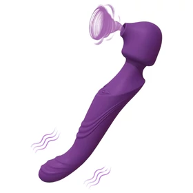 Tracy&#039;s Dog Wand - pulzáló masszírozó vibrátor (lila)