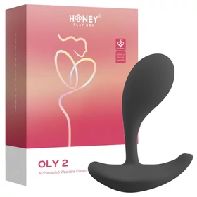 Honey Play Box Oly 2 - App-vezérelt G-pont és csiklóizgató vibrátor (fekete)