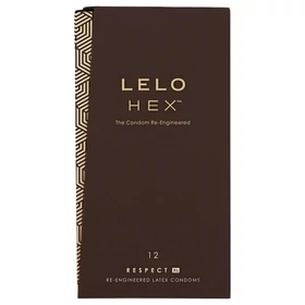 LELO Hex Respect XL - luxus óvszer (12db)