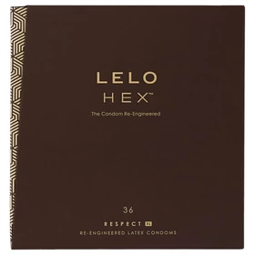 LELO Hex Respect XL - luxus óvszer (36 db)