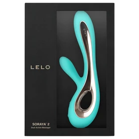 LELO Soraya 2 - csiklókaros vízálló vibrátor (türkiz)