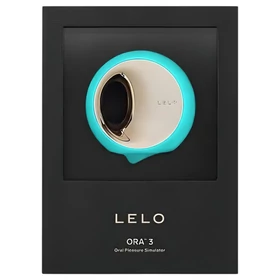 LELO Ora 3 - orálszex szimulátor és csikló vibrátor (türkiz)