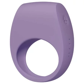 LELO Tor 3 - App-vezérelt vibrációs péniszgyűrű, férfiaknak (lila)