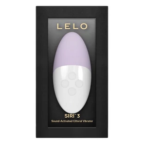 LELO Siri 3 - hanggal aktiválható csikló vibrátor (lila)