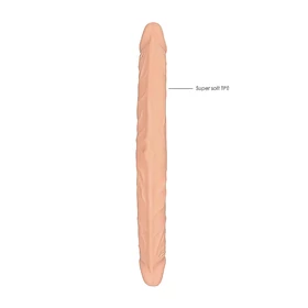 RealRock Double Dong 14 - dupla dildó (36 cm, natúr)