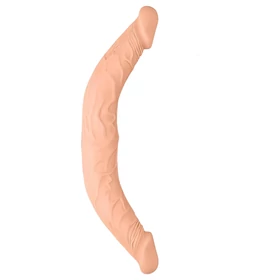 RealRock Double Dong 14 - dupla dildó (36 cm, testszínű)