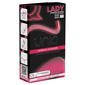 Uniq Lady - női óvszer (3 db)