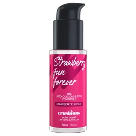 Crushious - vízbázisú síkosító, eper (50ml)