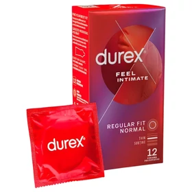 Durex Feel Intimate - vékonyfalú óvszer (12db)